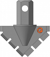 Долото шнековое лопастное ДП-135.60.Ш41 фото