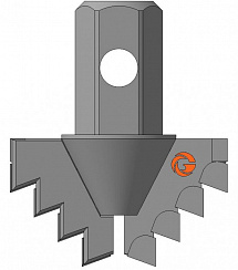 Долото шнековое лопастное Д2ЛК-95.42.Ш27 фото