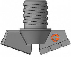 Долото шнековое лопастное ДЛЛ-95.42.Сп.28 фото