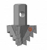 Долото шнековое лопастное Д3ЛК-76.36.Ш17 фото