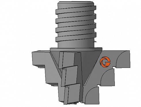 Долото шнековое лопастное Д3ЛП-65.25.Сп.19 фото