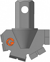 Долото шнековое лопастное ДПО-135.60.Ш41 фото